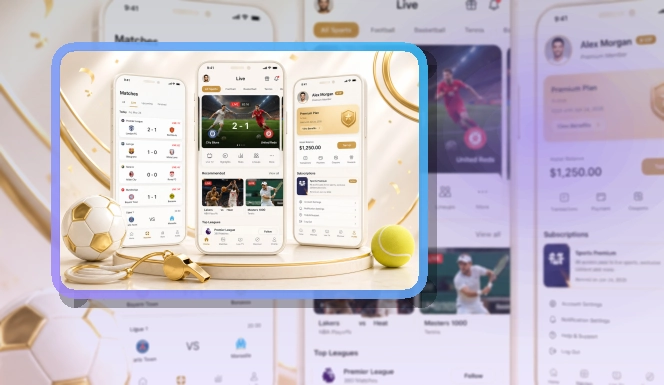 轻量下载 · 官方赛事App · 比分变化及时掌握界面展示